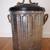 Retro Metal Garbage / Storage / Recycle Bin Industrial 14"x13" 9 thumbnail