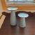 Blue Ceramic Pillar Candle Holders 1 thumbnail