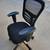 Office chair black 3 adjustable levers 2 thumbnail