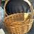 UP FOR SALE:BASKET, PAINTING ,XMAS TREE SKIRT 2 thumbnail