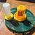 21" diameter Chick Stand lifts feeder & waterer to keep brooder clean 5 thumbnail