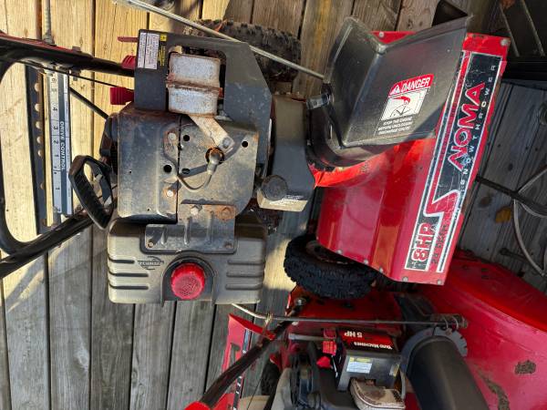 Large 8 hp 24.  Snowblower.   100 off today only 1