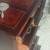 Vintage Mahogany Leather Writing Desk /Vanity Table / Twin Pedestal / 13 thumbnail