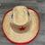 Like New Kids' Childs Wicker Cowboy Hats With Sheriff Star 1 thumbnail