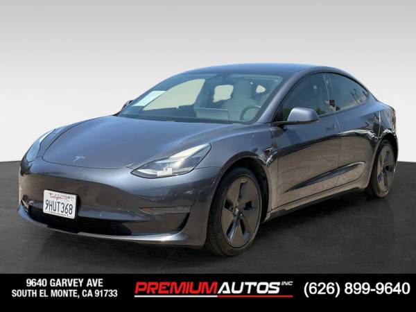 2021 Tesla Model 3 Electric Standard Range Plus Sedan 1