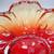 Rare Large Amberina Viking Glass Gondola Bowl – Scalloped Art Glass 14 thumbnail