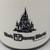 Vtg 80s Gold Rim Disney World Cinderella Castle Logo Porcelain Mug 3 thumbnail