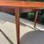 Danish Mid Century Modern Teak Round Dining Table 9 thumbnail