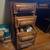 Old wood oak desk 2 thumbnail