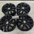 18" 18x8 OEM/Factory Jeep Grand Cherokee Gloss Black wheels rims 2 thumbnail