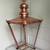 Beautiful Large Copper Victorian Antique Streetlamp or Street Lantern 9 thumbnail