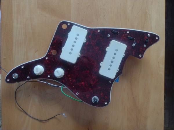Jazzmaster pickips, pickguard wiring 1