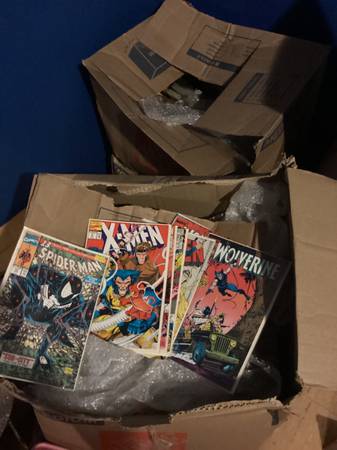 COMICS BAGGED AND BOARDED 1