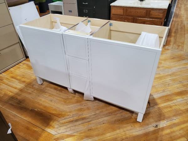 WHITE - KOHLER BATHROOM VANITY 1