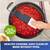 Granitestone Blue Nonstick 14” Frying Pan with Lid | Ultra Durable NEW 9 thumbnail