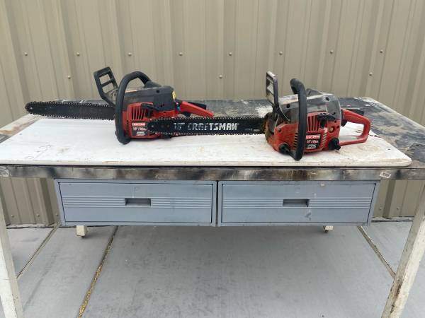 Craftsman Chain Saws- 18”and 16” 1