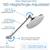Firm Price! Brand New 8" Luxury Shower Head w/Adjustable Arm 2 thumbnail