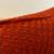 Orange Handmade Crochet Knit  Buttoned Top for Women Short Sleeve 15 thumbnail