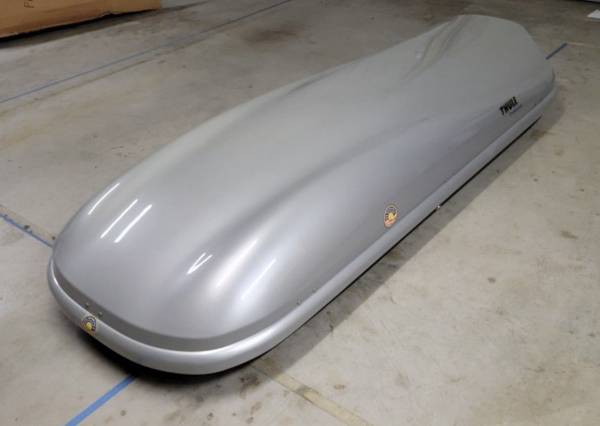 Thule Evolution 1600 Cargo Box 16cuft Rooftop Carrier Locks Key Yakima 1