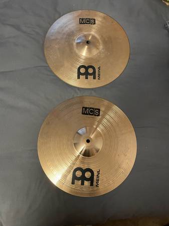 Meinl MCS 14in (top+bottom) Hi Hats. Good condition. 1