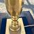 Antique Brass Candlestick Table Lamp – Mid‑Century Regency, 33″ Tall, Pati 5 thumbnail