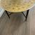 Mid Century Oval Kittinger Style Coffee Table Faux Bamboo Tapered Legs Incised L 5 thumbnail