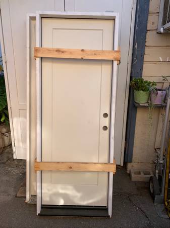 2' 6”  x 6' 8" Heritage Logan fire  label door unit 1