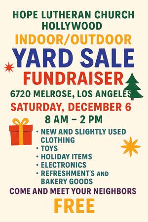 Big Church Community Yard Sale 1