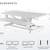 42 inch Desk Converter, K Series, Height Adjustable Sit to Stand Riser 3 thumbnail