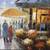 Signed Oil On Canvas Framed MCM City Scene Flower Store 4 thumbnail