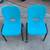 Two Blue Children's Chairs 1 thumbnail
