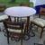 Mid Century Dining Table and 4 Chairs 1 thumbnail