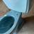 Vintage 1960s American Standard Blue Toilet 2 thumbnail