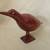 Vintage Mid Century Modern Solid Wood Carved Shore Bird (Side Wood Spa 5 thumbnail