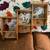 For sale- solid oak wall hanging shadowbox shelf. Like new 1 thumbnail