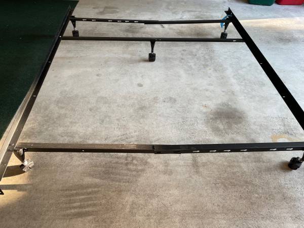 Black Bedframe for twin, full or queen mattress set