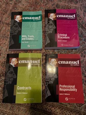 Law School Books - Emanuel Law Outlines 1