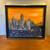 Original vintage signed New York Sunset by Chip Shibley  A229 1 thumbnail