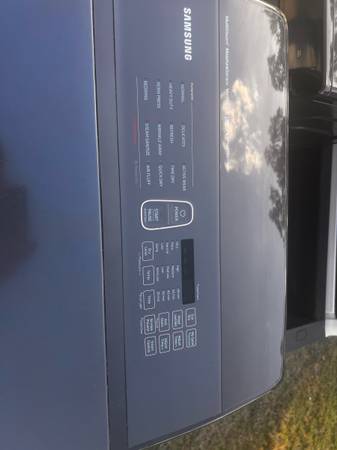 Samsung dryer black stainless 1