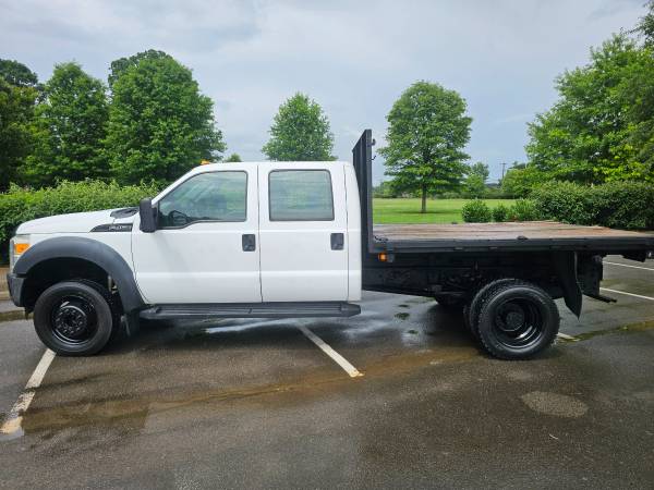 2012 FORD F-450 CREW CAB WITH 9X8 FLATBED 6.8L V10 AUTOMATIC - $16,58863621633299715120