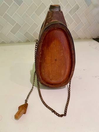 Vintage Wooden Flask/Canteen - $50 (healdsburg / windsor)63471458052867123