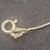 Sterling Silver Bamboo Ring Charm on 18 in Box Chain 7 thumbnail