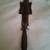 Vintage African Dagger / Sword in hand carved wooden sheath 4 thumbnail