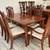 Solid wood dining table with 6 chairs & much more 1 thumbnail