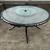 Vintage Etched Glass Patio Table -48" Rnd 3 thumbnail