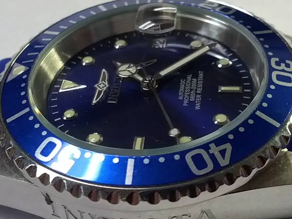 INVICTA PRO DIVER Automatic Watch 200M Blue Dial 40 mm 1
