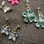 Selling 4 pairs of earrings, butterfly, flowers w/ gift bag 2 thumbnail