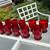 11 Viking Ruby Red MCM Georgian Honeycomb Glasses -Gorgeous 13 thumbnail