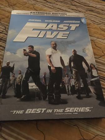 Dvd Fast Five 1