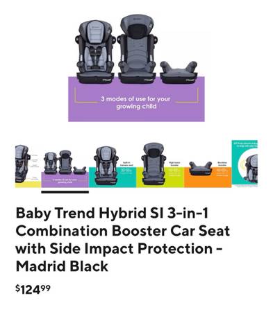 Car Seat   3-1 1